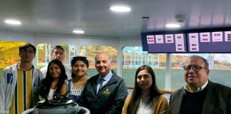 Estudiantes de Ingeniería Civil Oceánica, visitaron Centro de Instrucción y Capacitación Marítima, CIMAR