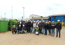 Estudiantes de Ingeniería Civil visitan Planta de Tratamientos de Agua de Esval en Concón