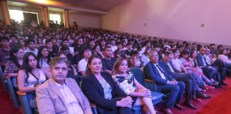 Masiva asistencia marcó la bienvenida a estudiantes de primer año de la Facultad de Ingeniería