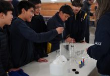 Escuela de Ingeniería Oceánica realiza taller a estudiantes de Quintero