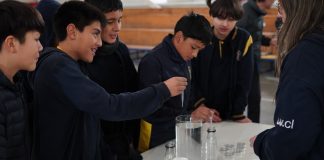 Escuela de Ingeniería Oceánica realiza taller a estudiantes de Quintero