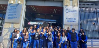 Con la presencia del colegio Las Américas de Quilpué continúan las visitas guiadas a la Facultad de Ingeniería